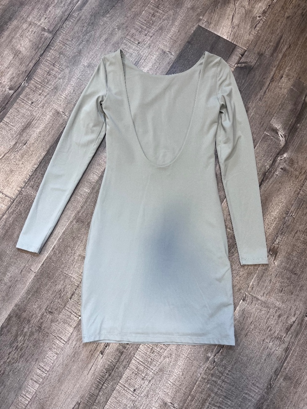 aritzia babaton contour low back grey dress small